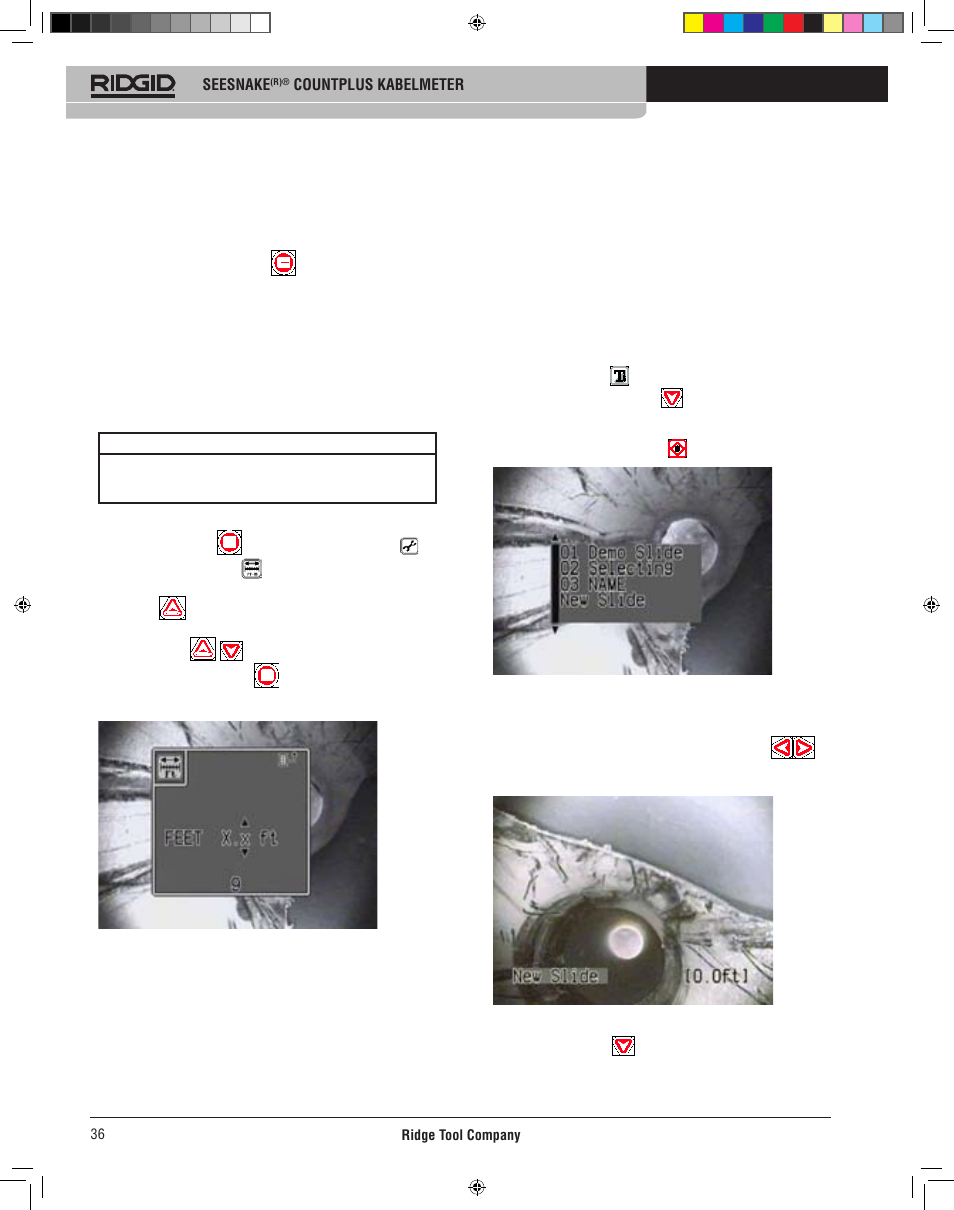 RIDGID CountPlus User Manual | Page 38 / 204