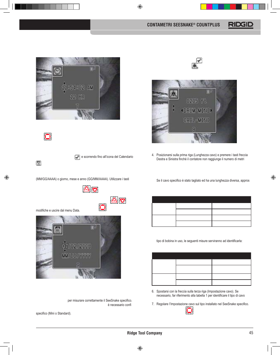 RIDGID CountPlus User Manual | Page 47 / 204