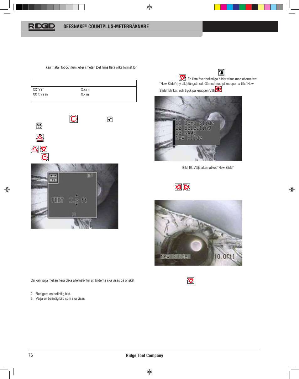 RIDGID CountPlus User Manual | Page 78 / 204