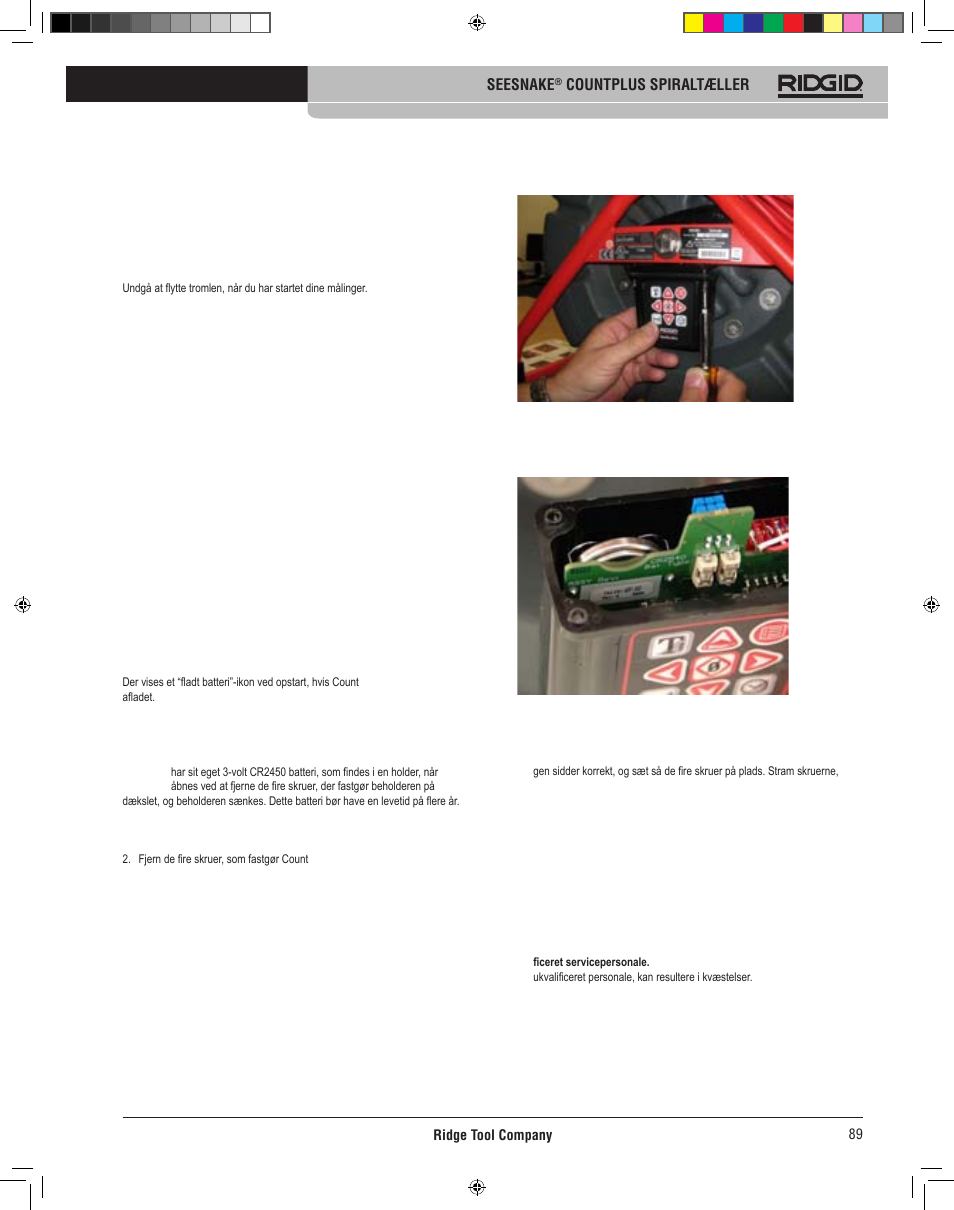 RIDGID CountPlus User Manual | Page 91 / 204