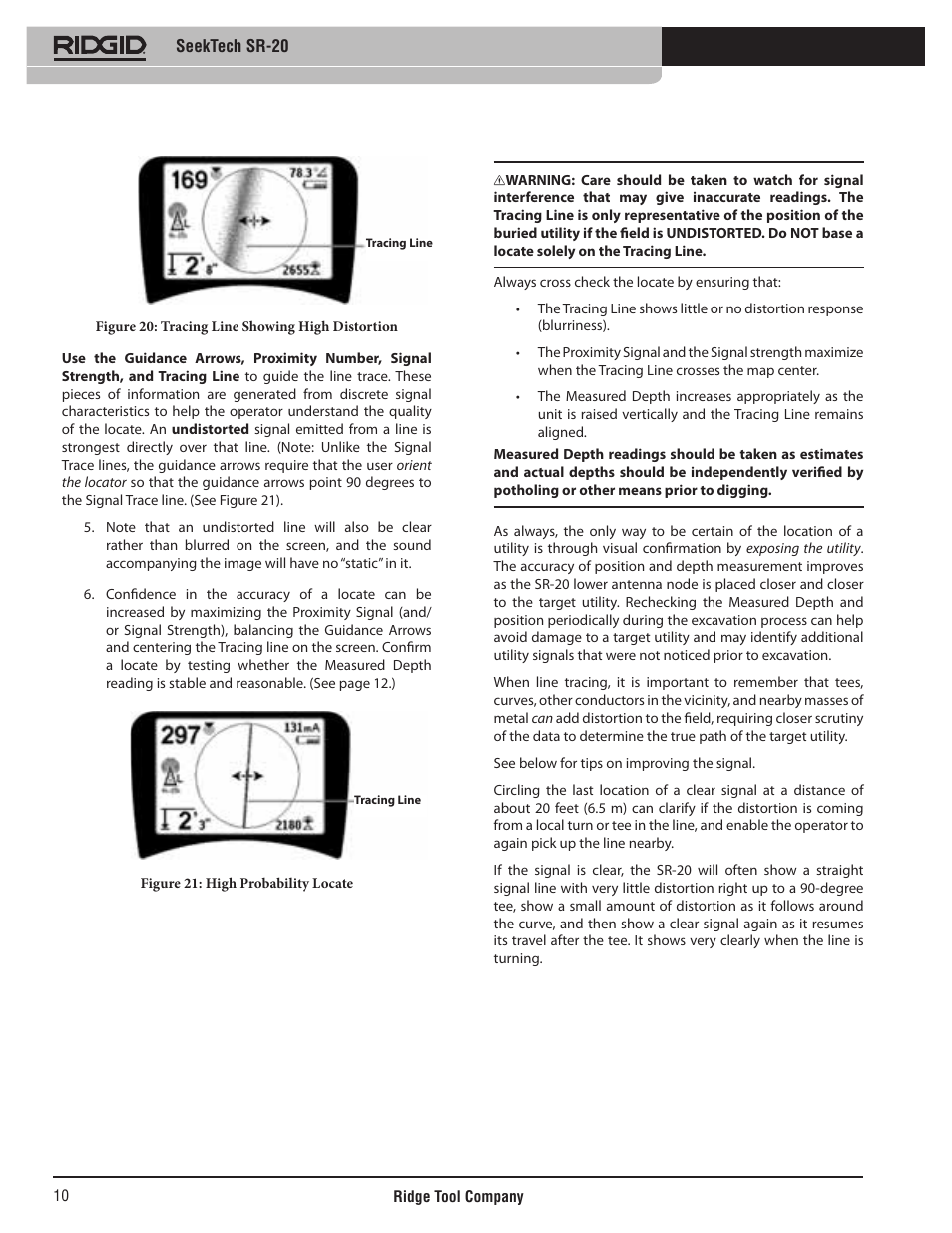 RIDGID SeekTech SR-20 User Manual | Page 11 / 301