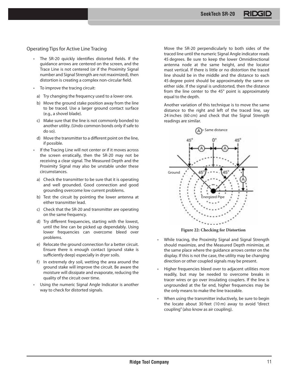 RIDGID SeekTech SR-20 User Manual | Page 12 / 301