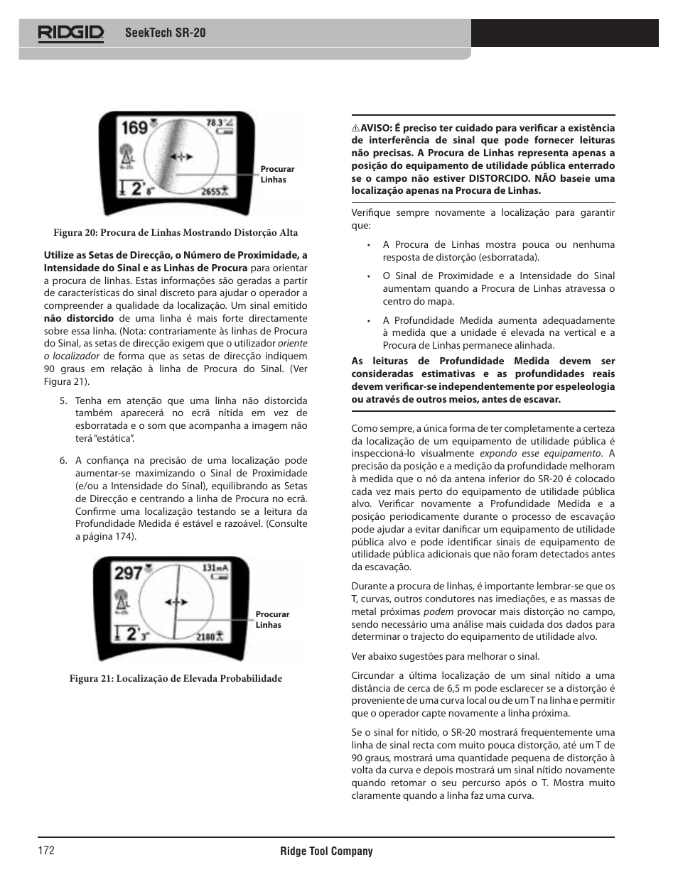 RIDGID SeekTech SR-20 User Manual | Page 173 / 301