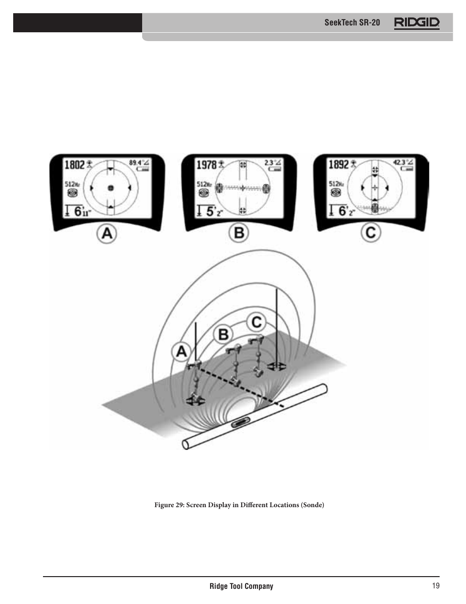 Seektech sr-20 | RIDGID SeekTech SR-20 User Manual | Page 20 / 301