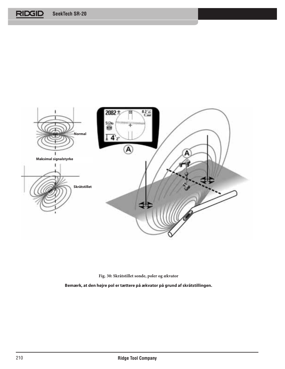 Seektech sr-20 | RIDGID SeekTech SR-20 User Manual | Page 211 / 301
