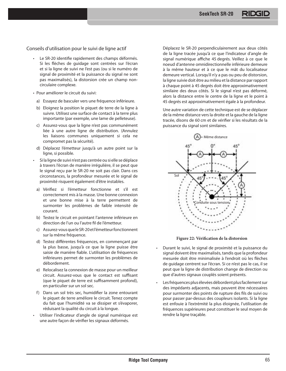 RIDGID SeekTech SR-20 User Manual | Page 66 / 301