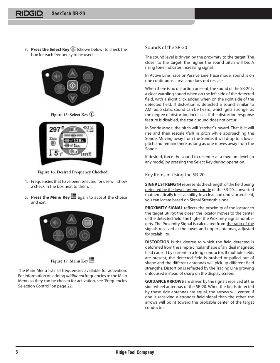RIDGID SeekTech SR-20 User Manual | Page 9 / 301