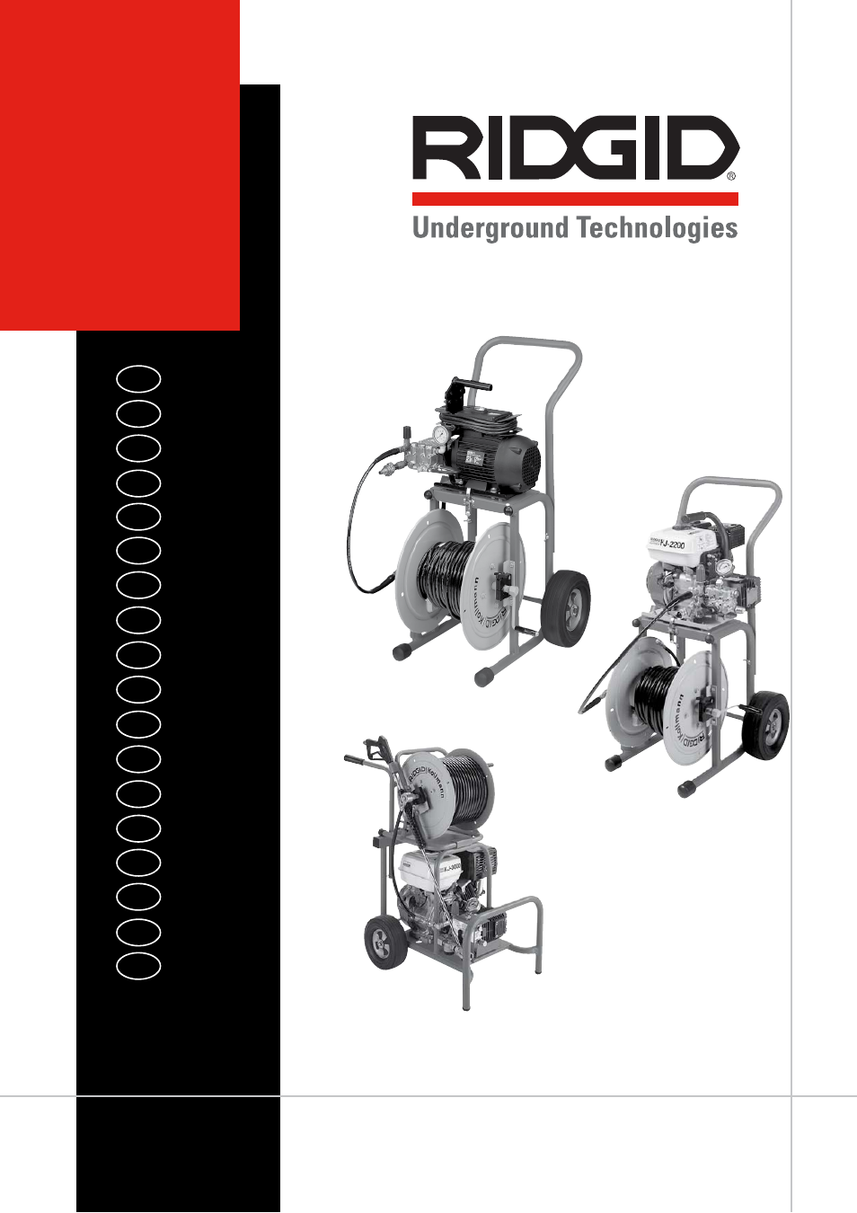 RIDGID KJ-3000 User Manual | 124 pages