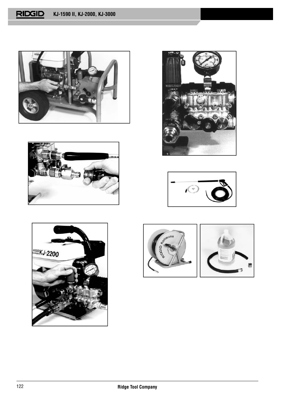 RIDGID KJ-3000 User Manual | Page 123 / 124