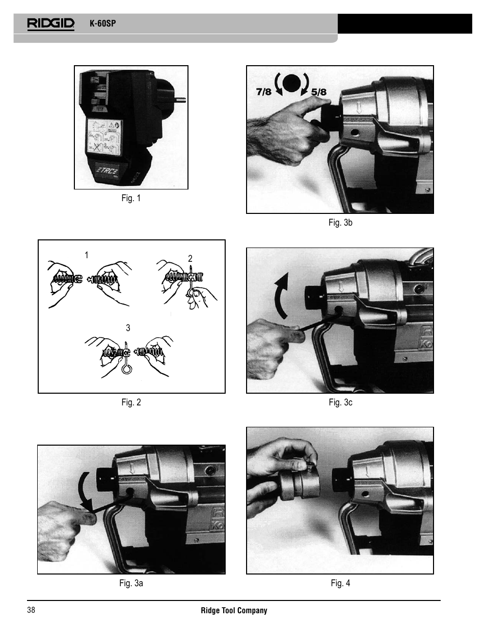 RIDGID K-60SP User Manual | Page 39 / 41