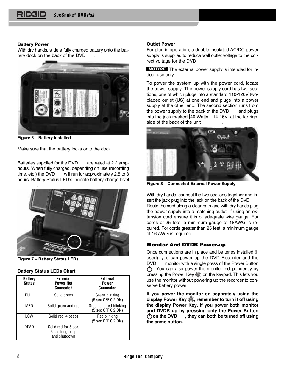 RIDGID SeeSnake DVDPak User Manual | Page 10 / 359