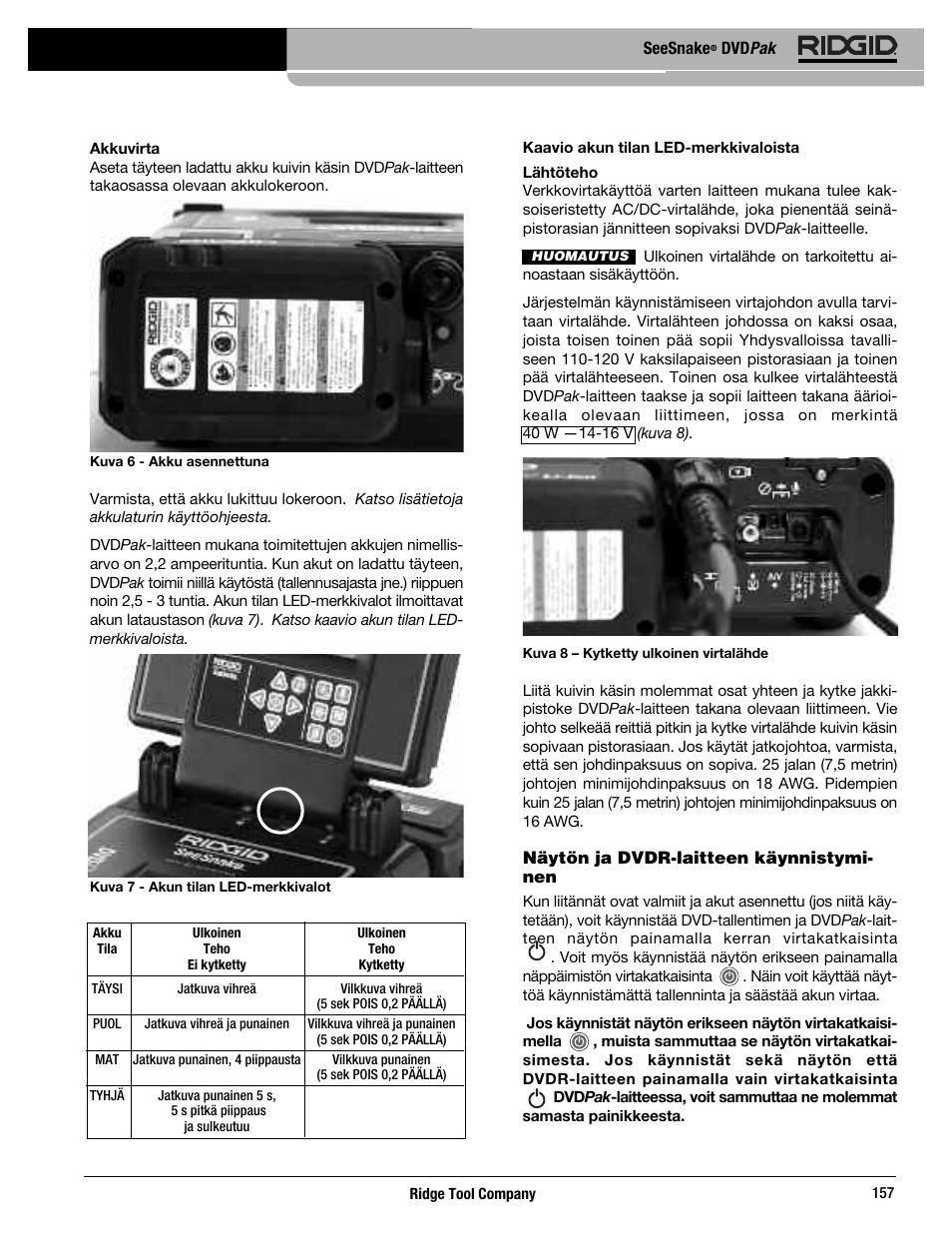 RIDGID SeeSnake DVDPak User Manual | Page 159 / 359