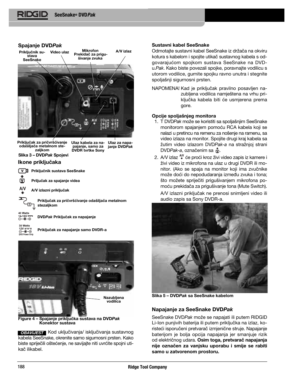 RIDGID SeeSnake DVDPak User Manual | Page 190 / 359