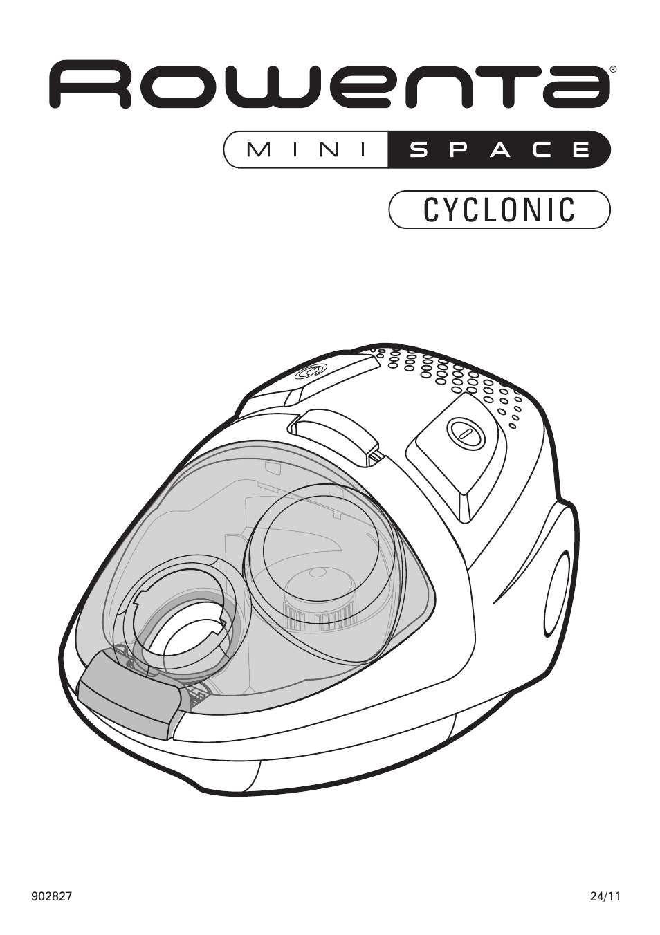 ROWENTA COMPACTEO CYCLONIC RO3449 User Manual | Page 2 / 56