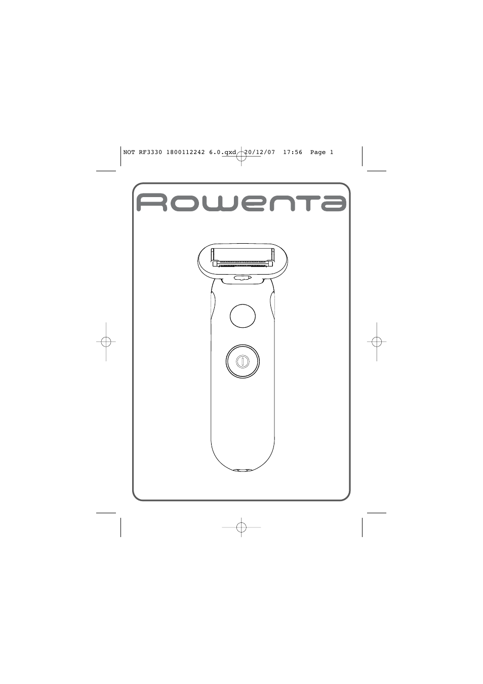 ROWENTA LISSEA RF3330 User Manual | 76 pages