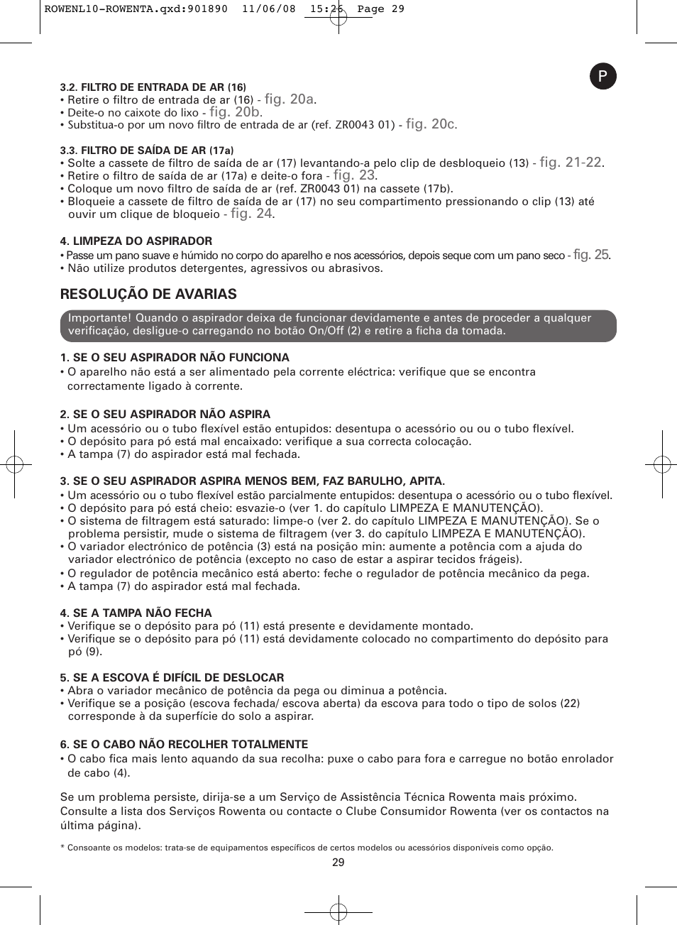 ROWENTA COSMO RO3623 User Manual | Page 33 / 122