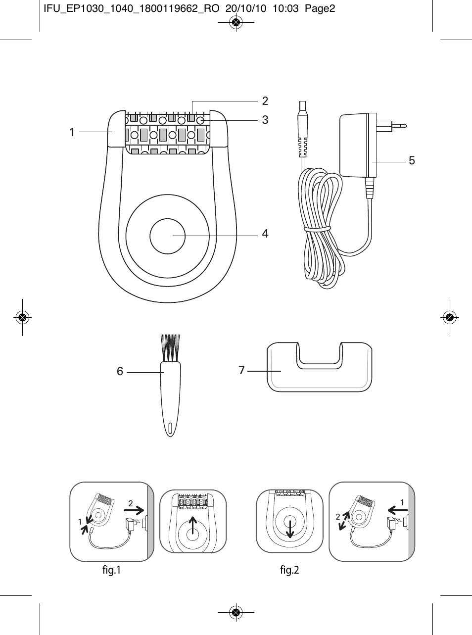 ROWENTA FASHION EP1033 User Manual | Page 2 / 92