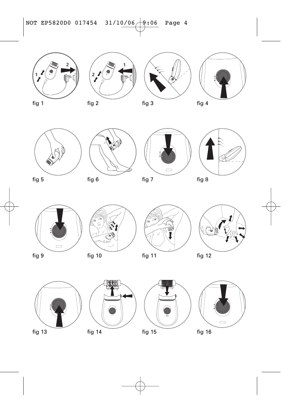 ROWENTA ACCESSIM EP5820 User Manual | Page 3 / 65