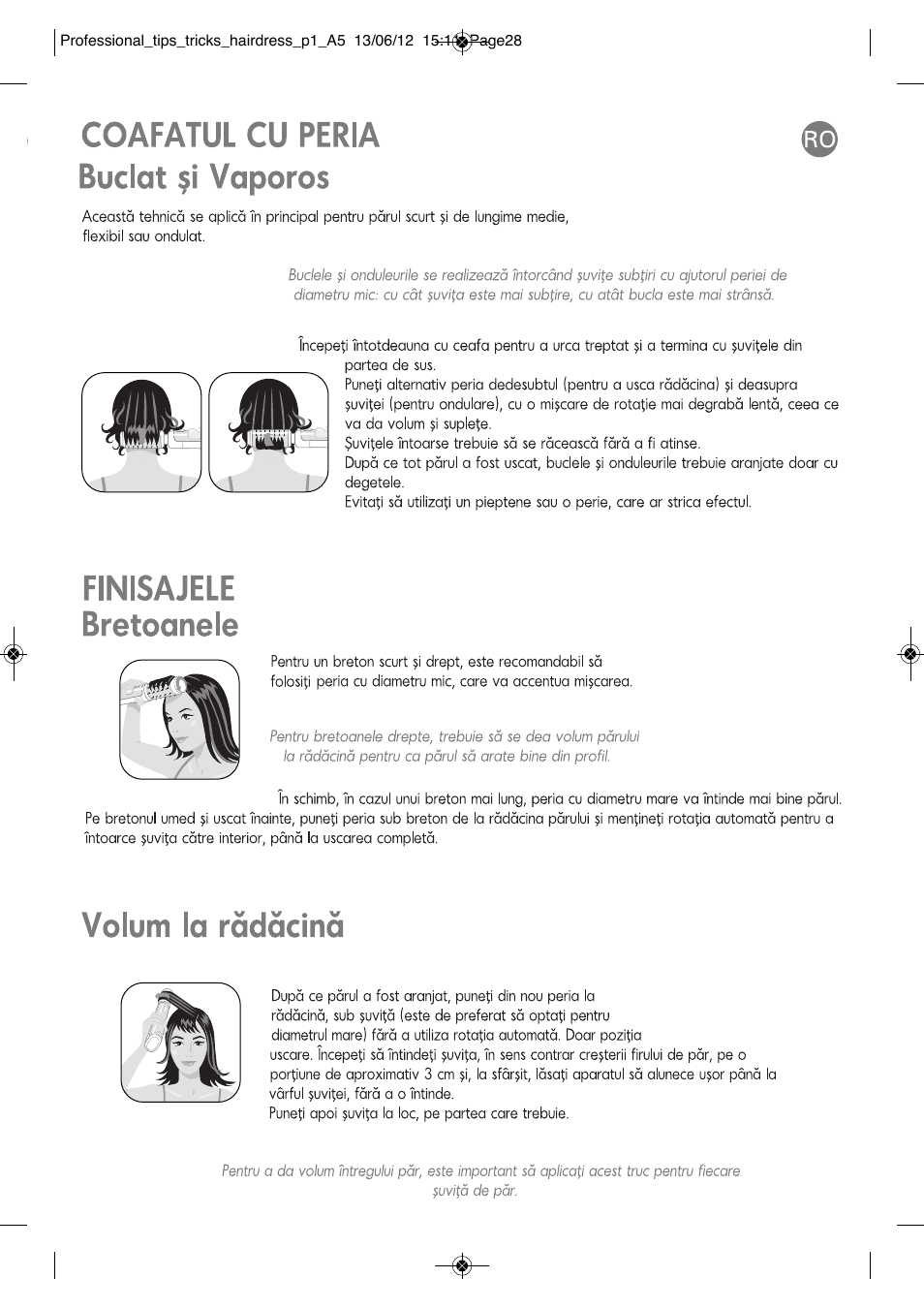 ROWENTA BRUSH ACTIV VOLUME & SHINE CF9320 User Manual | Page 84 / 122