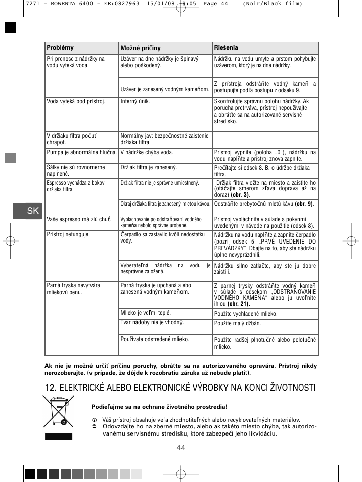 ROWENTA ESPREMIO ES6400 User Manual | Page 40 / 96