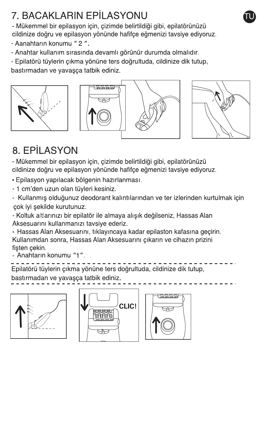 ROWENTA ACCESSIM BODY AND CARE EP8650 User Manual | Page 56 / 58