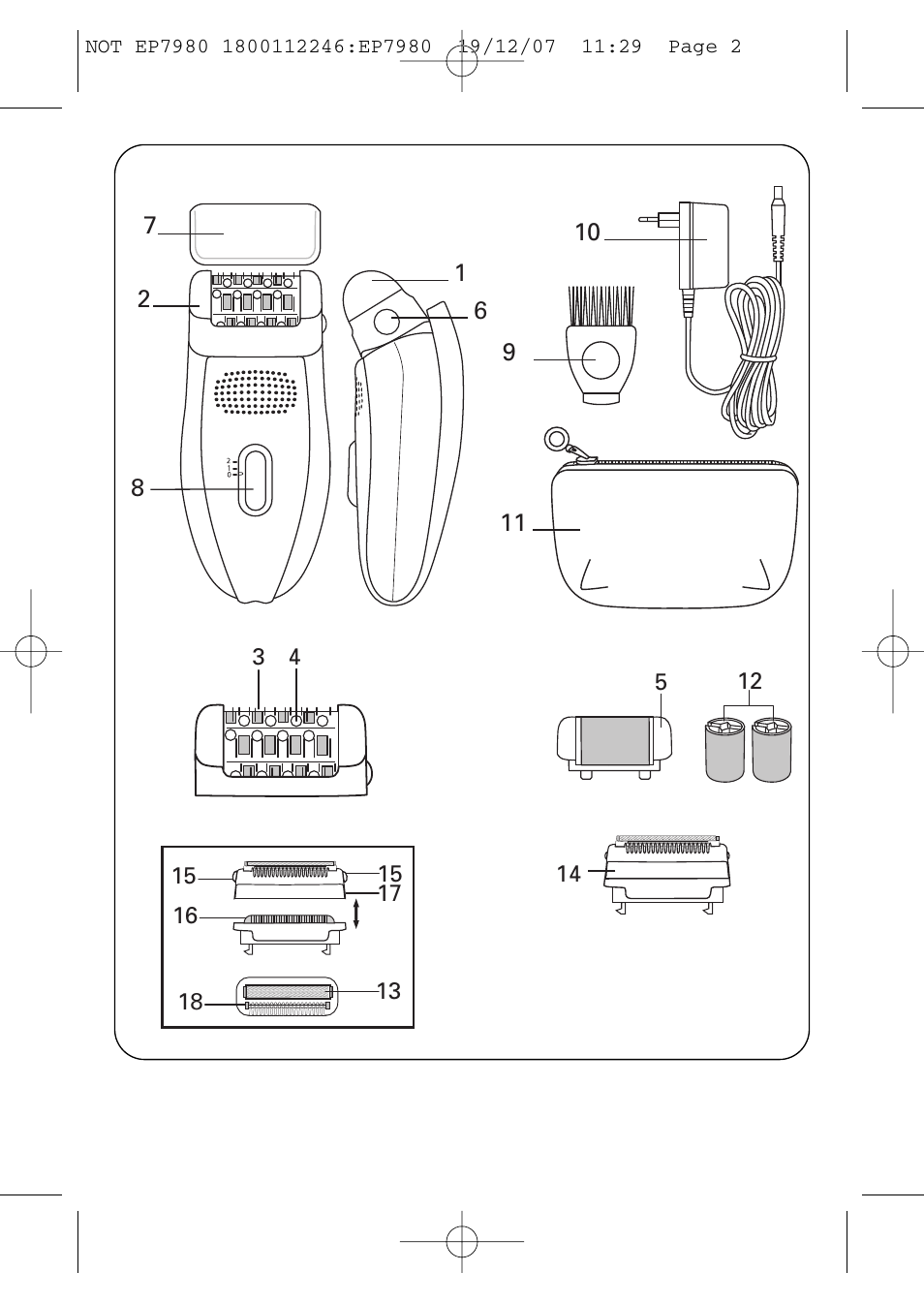 ROWENTA FRESH AIR EP7980 User Manual | Page 2 / 30