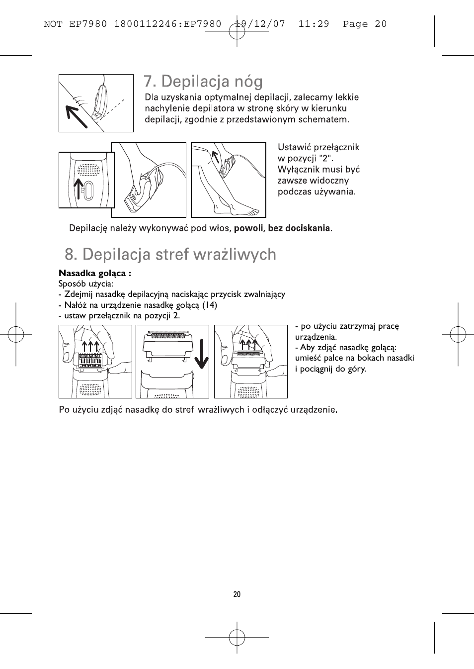 ROWENTA FRESH AIR EP7980 User Manual | Page 22 / 30