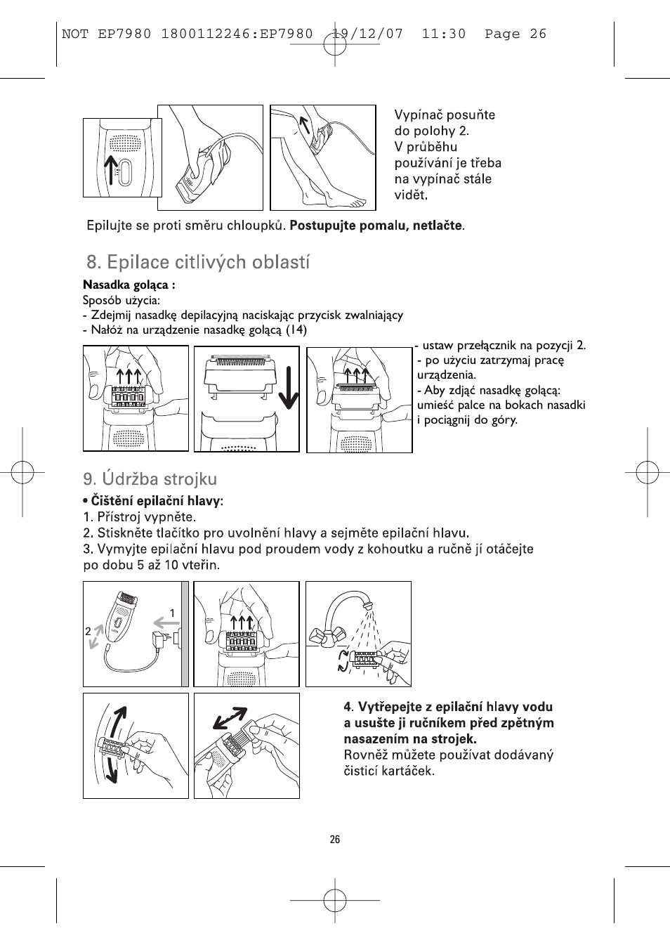 ROWENTA FRESH AIR EP7980 User Manual | Page 28 / 30