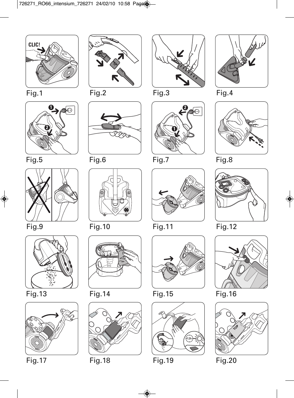 ROWENTA INTENSIUM RO6679 User Manual | Page 5 / 84