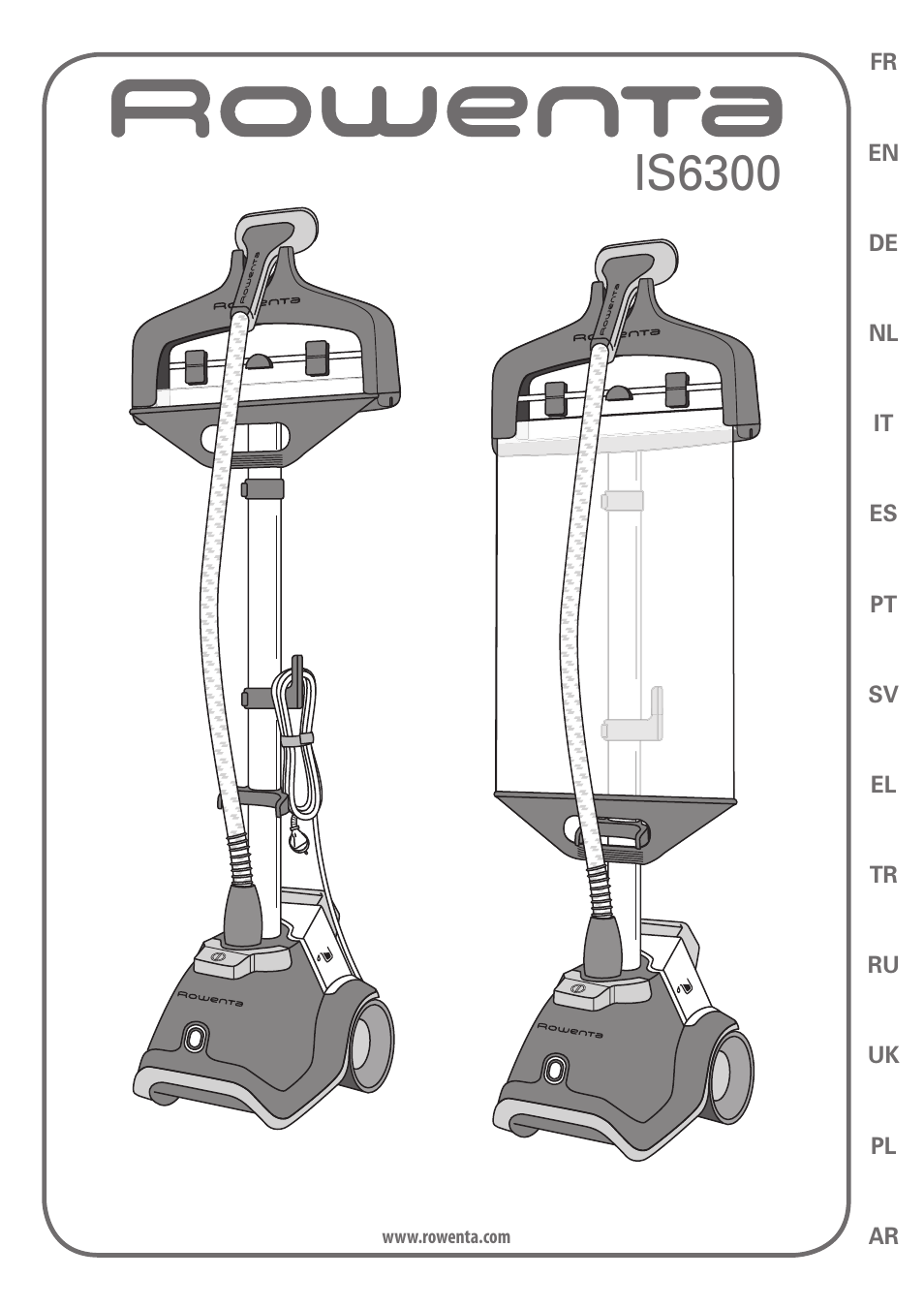 Is6300 | ROWENTA MASTER VALET IS6300 User Manual | Page 2 / 125