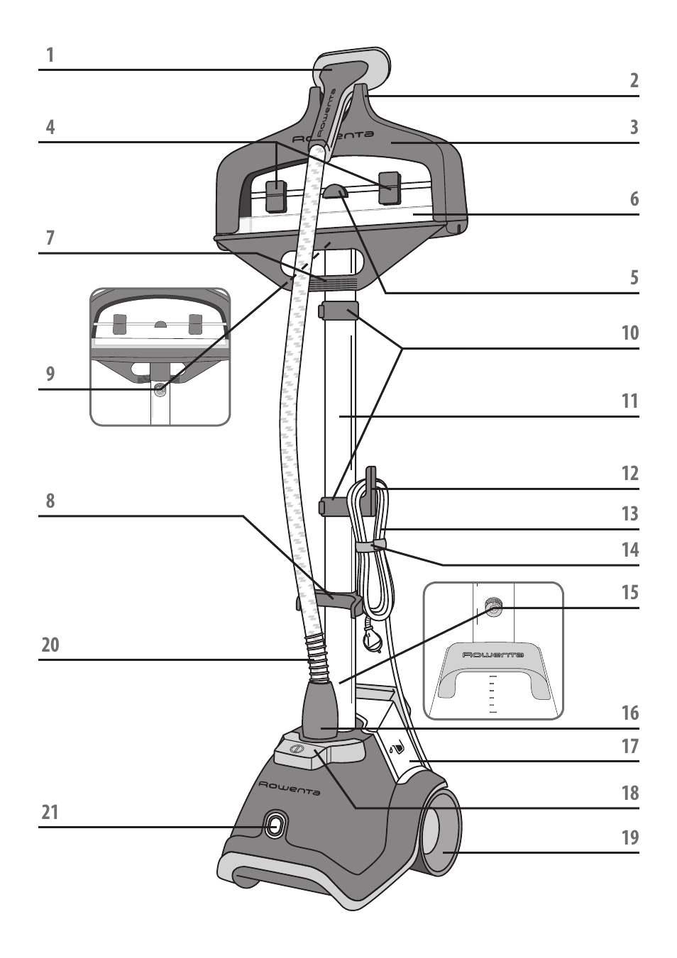 ROWENTA MASTER VALET IS6300 User Manual | Page 3 / 125