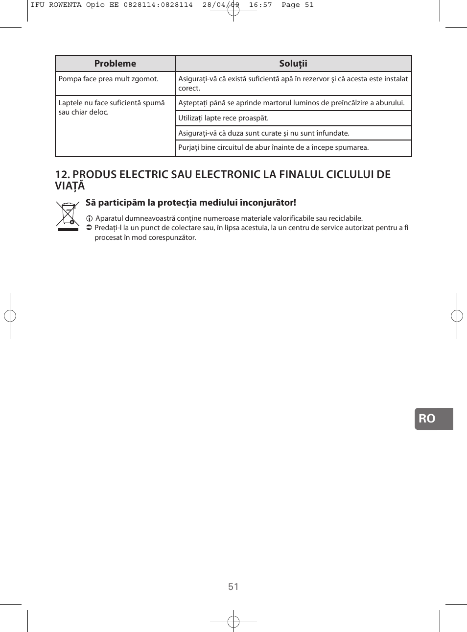 ROWENTA OPIO ES3200 User Manual | Page 49 / 64