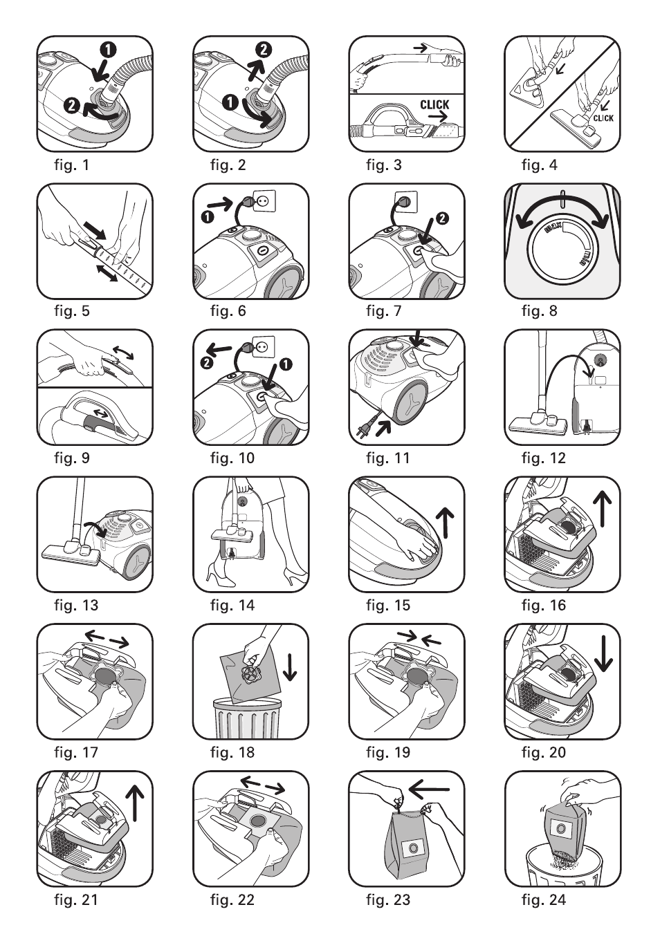 ROWENTA RO54xx serie User Manual | Page 3 / 130