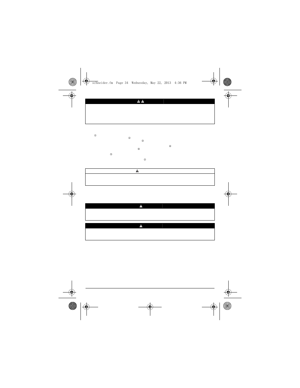 Schneider Electric XY2 CH User Manual | Page 36 / 73