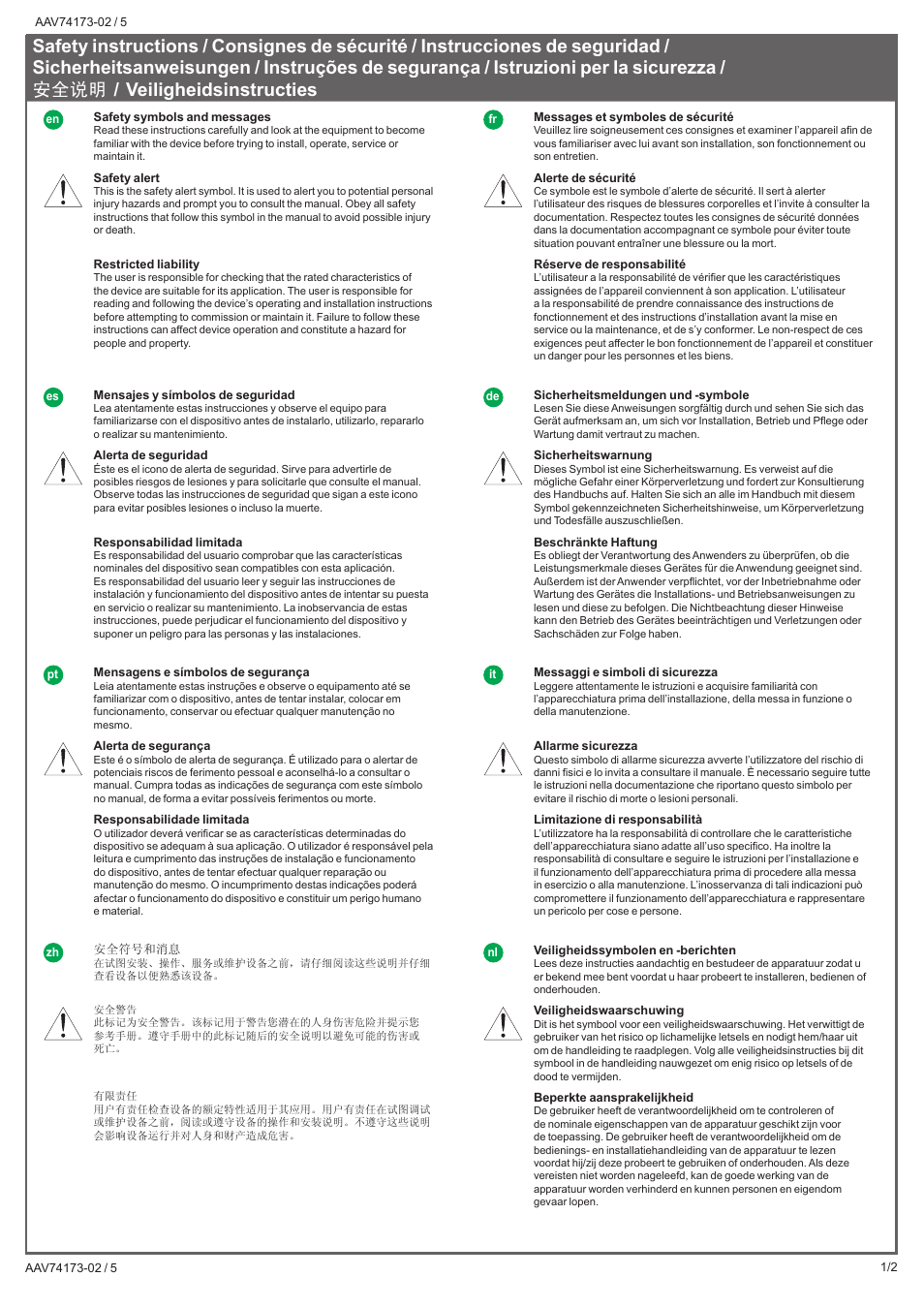Schneider Electric EN40P User Manual | Page 9 / 10