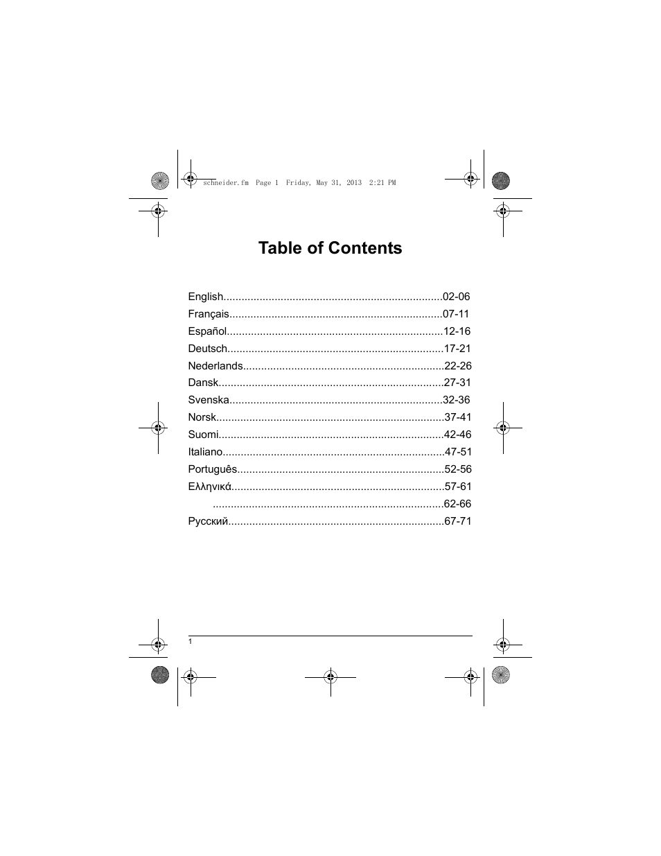 Schneider Electric XY2 CE User Manual | Page 3 / 73