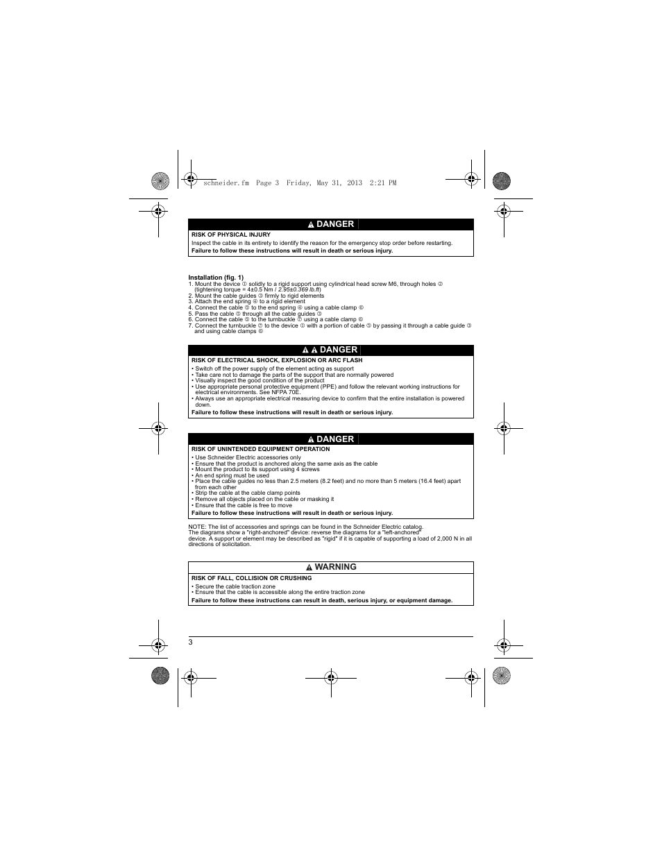 Schneider Electric XY2 CE User Manual | Page 5 / 73