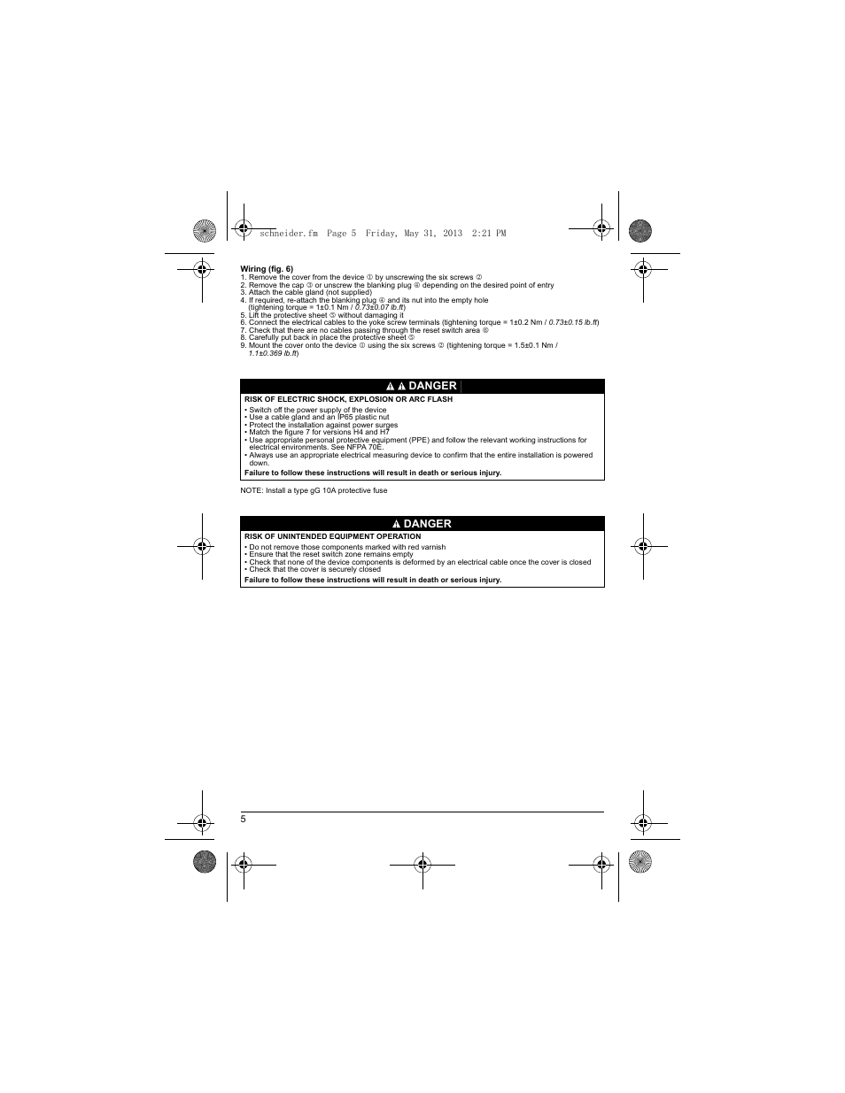 Schneider Electric XY2 CE User Manual | Page 7 / 73