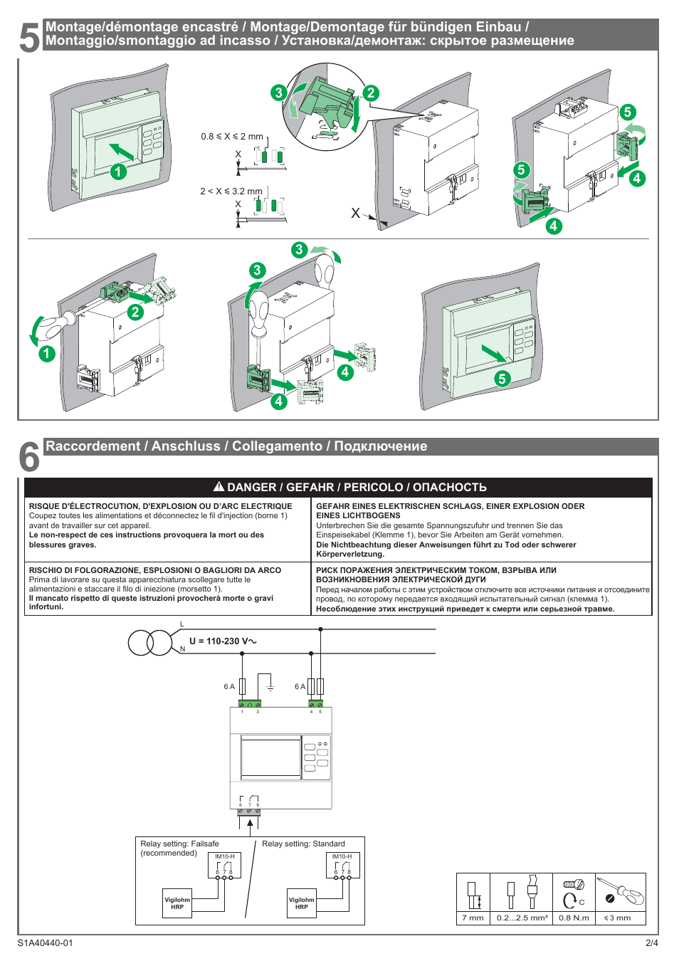 Schneider Electric Vigilohm IM10-H User Manual | Page 6 / 10