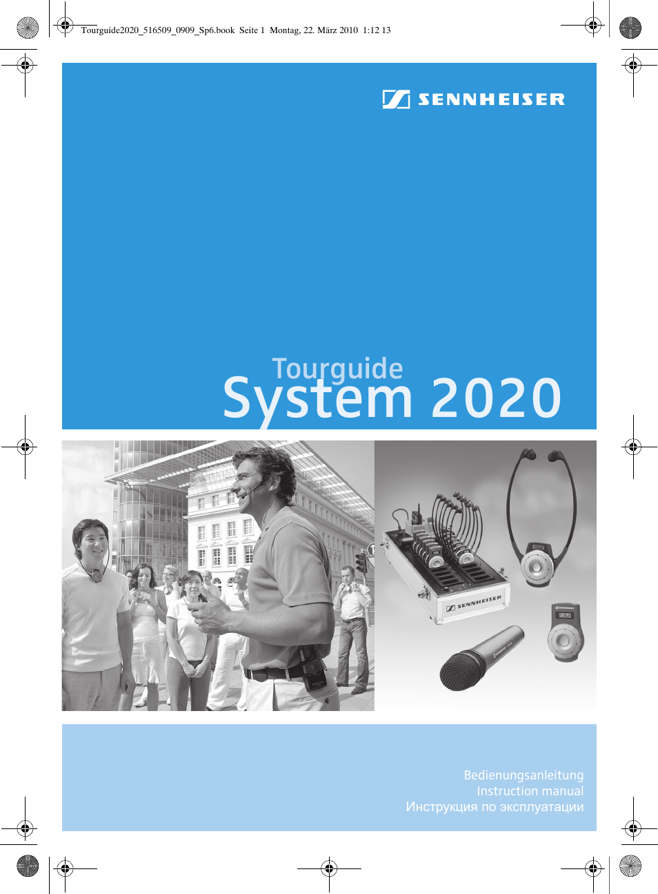 Sennheiser SR 2020-D User Manual | 196 pages