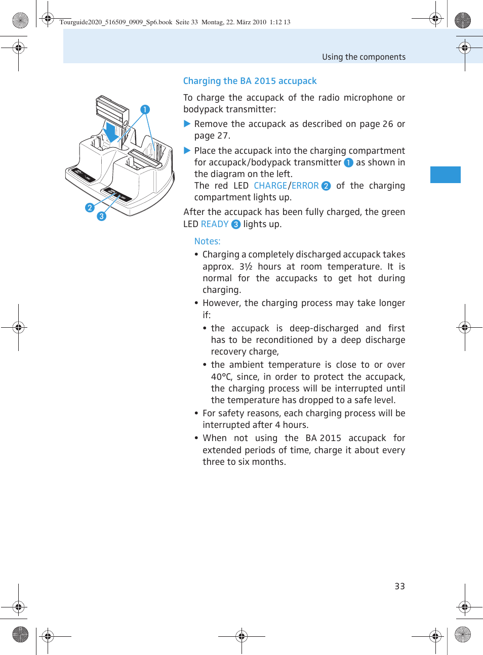 Sennheiser SR 2020-D User Manual | Page 101 / 196