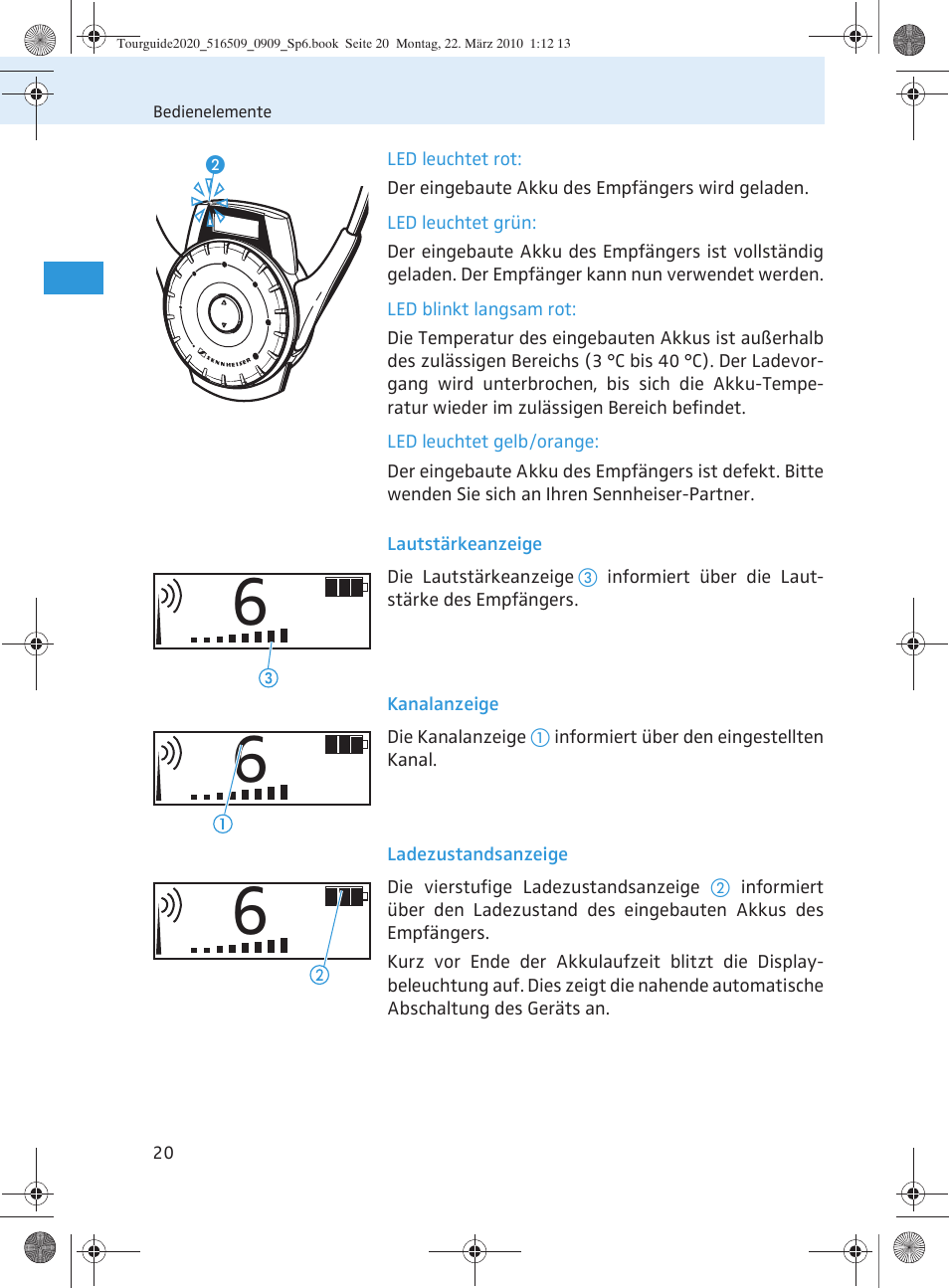 Sennheiser SR 2020-D User Manual | Page 24 / 196