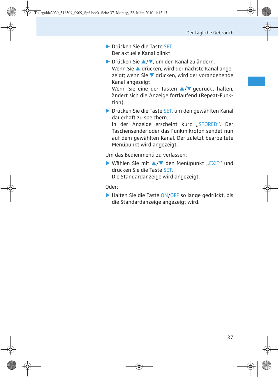 Sennheiser SR 2020-D User Manual | Page 41 / 196