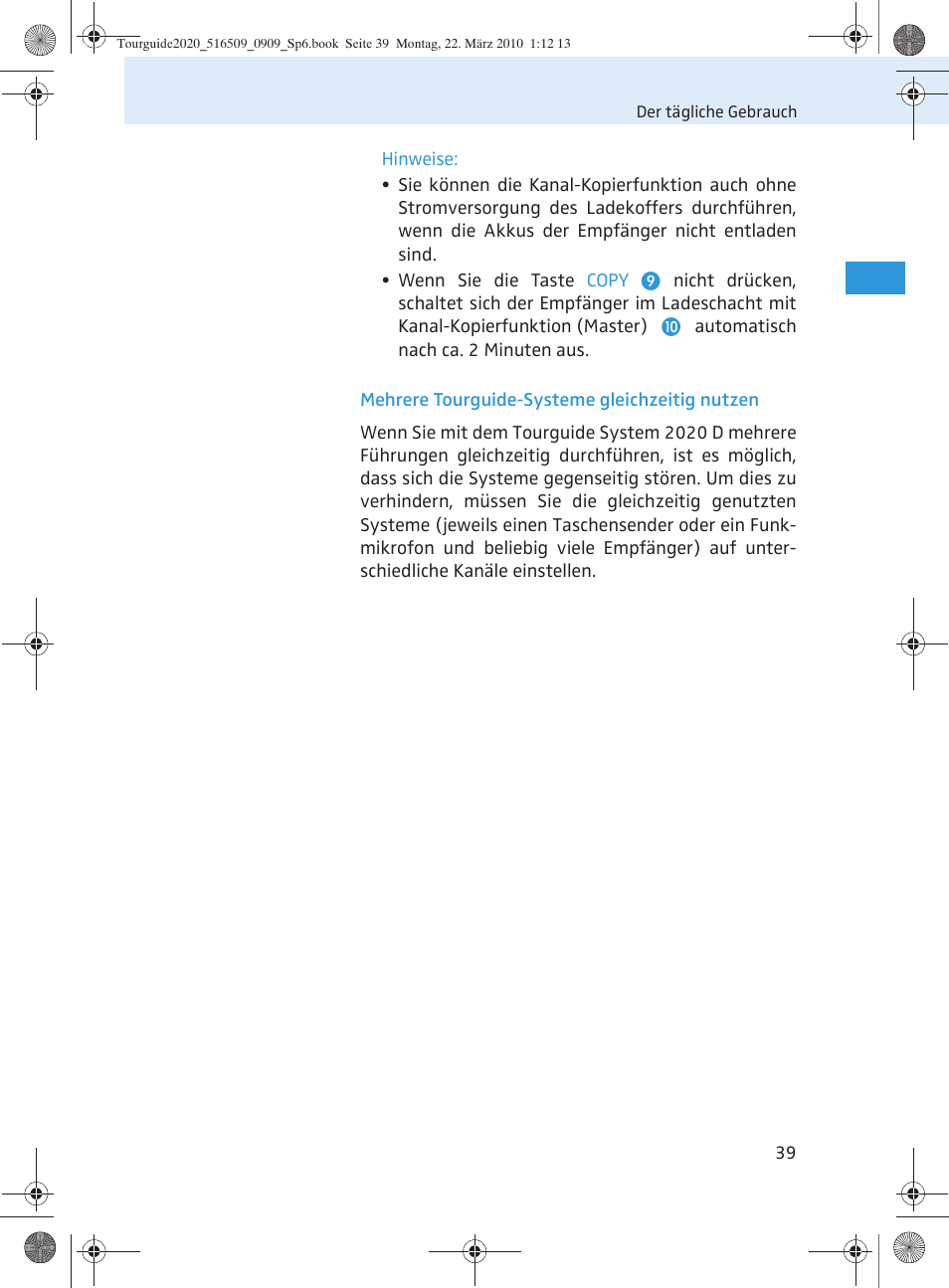 Sennheiser SR 2020-D User Manual | Page 43 / 196