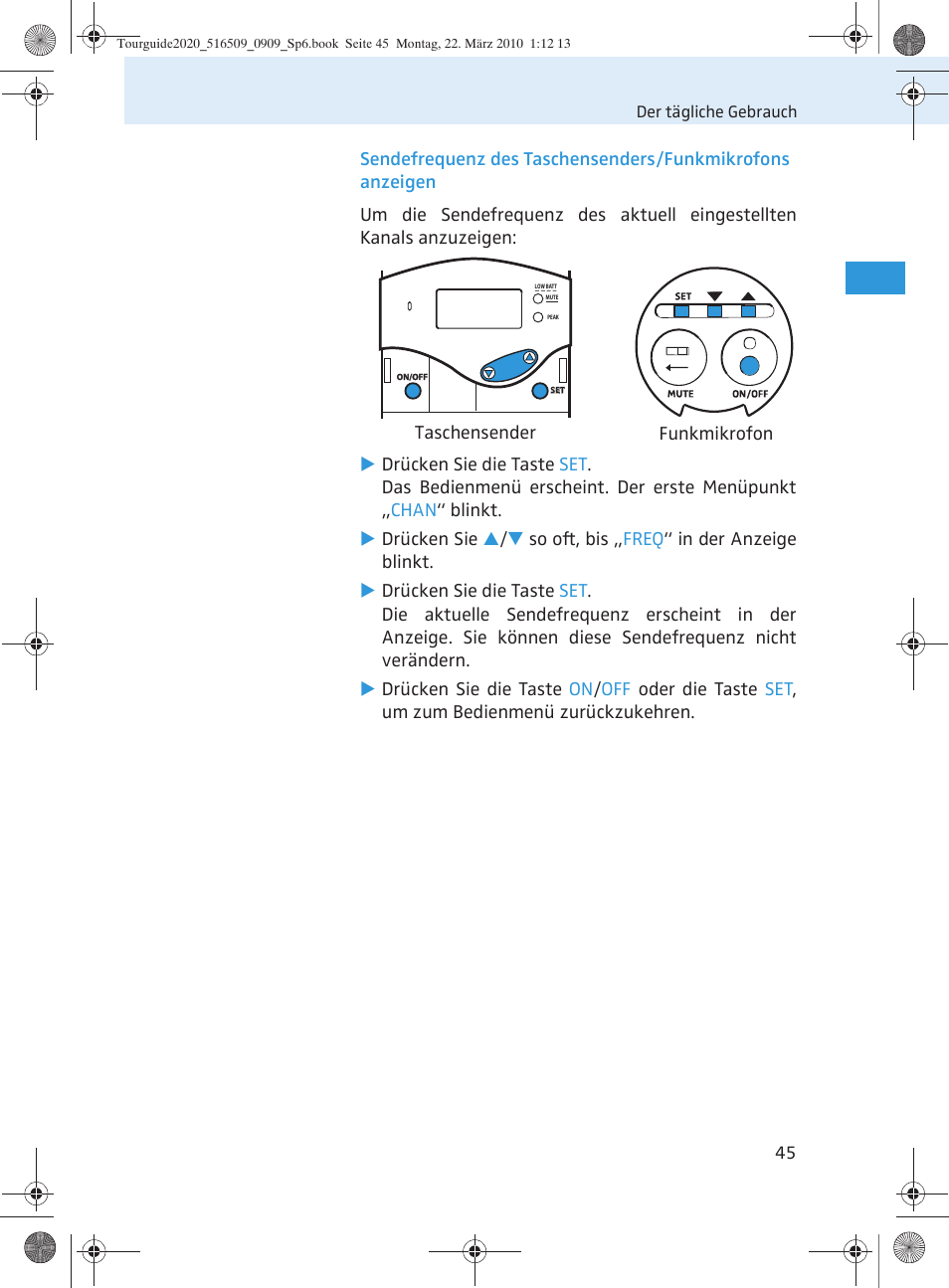 Sennheiser SR 2020-D User Manual | Page 49 / 196