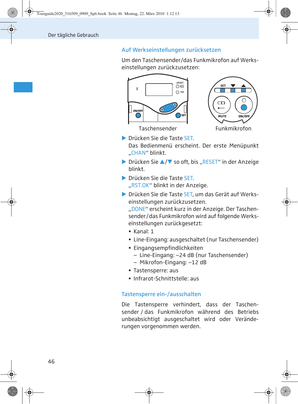 Sennheiser SR 2020-D User Manual | Page 50 / 196
