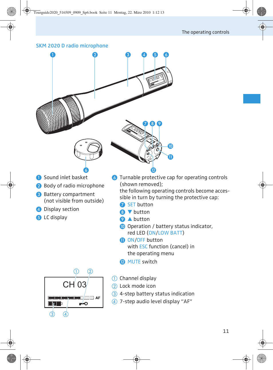 Ch 03 | Sennheiser SR 2020-D User Manual | Page 79 / 196