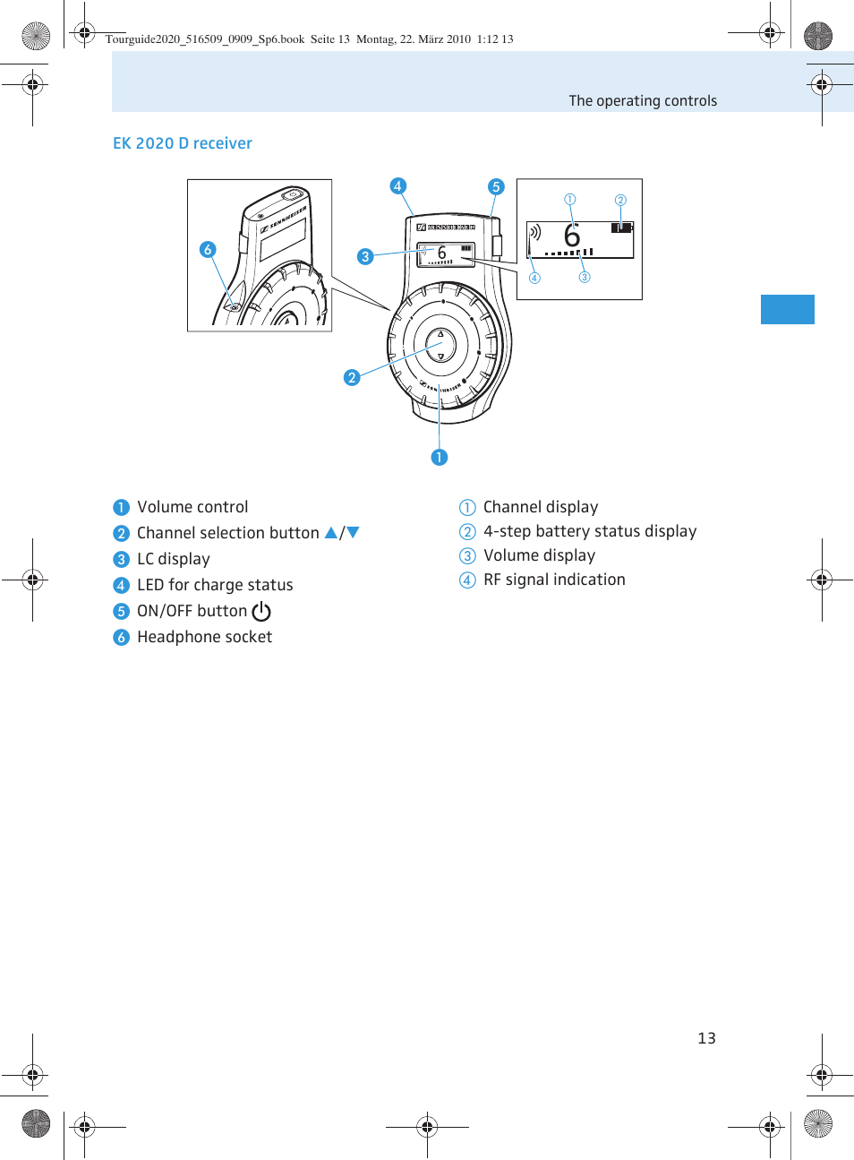 Sennheiser SR 2020-D User Manual | Page 81 / 196