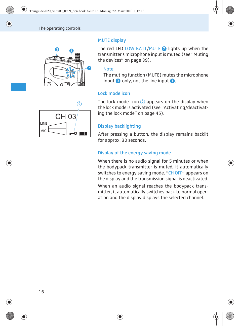 Ch 03 | Sennheiser SR 2020-D User Manual | Page 84 / 196