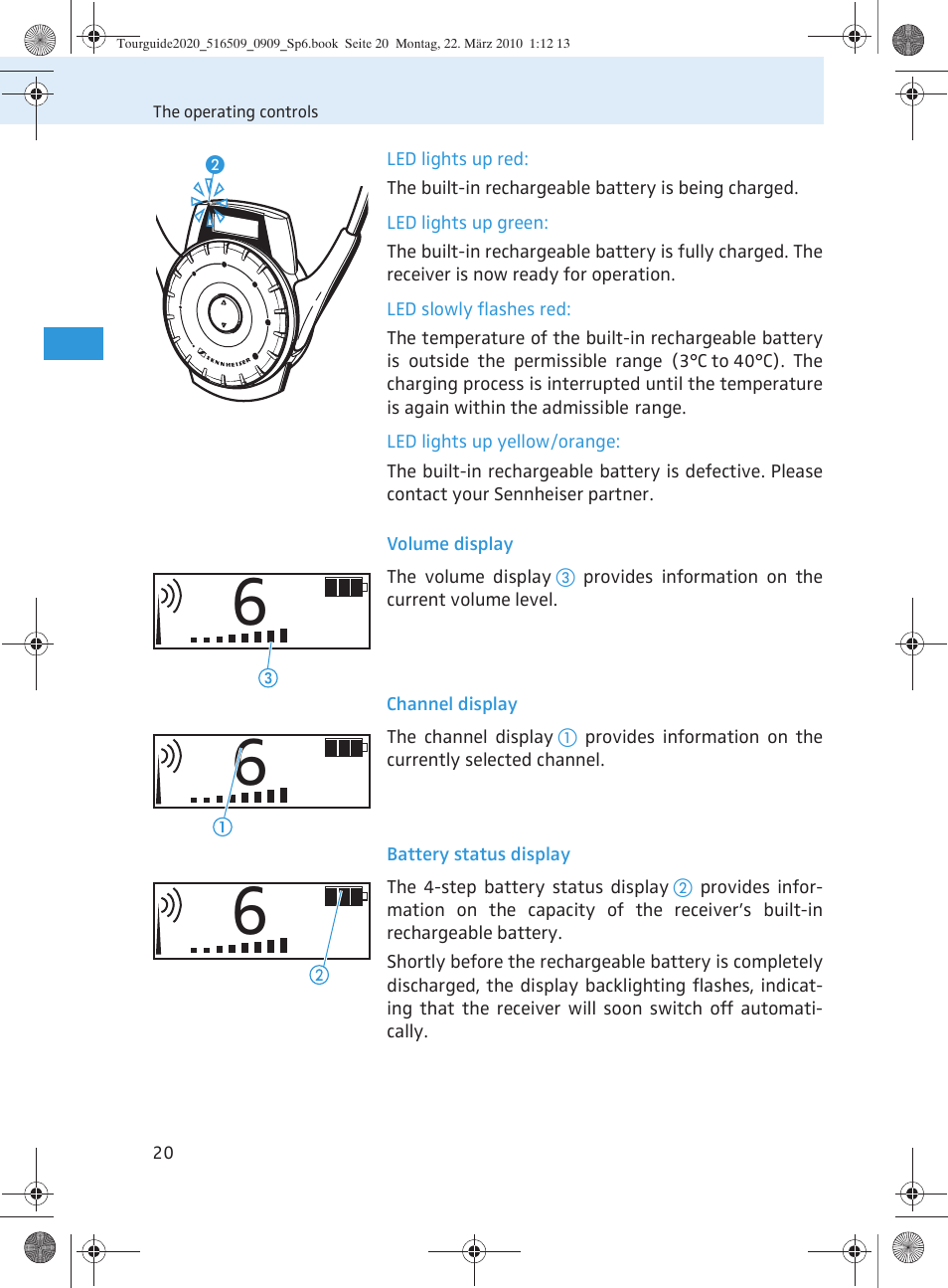 Sennheiser SR 2020-D User Manual | Page 88 / 196